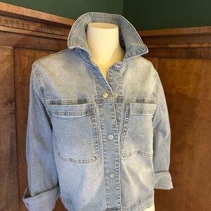 1.State Light Denim Jacket